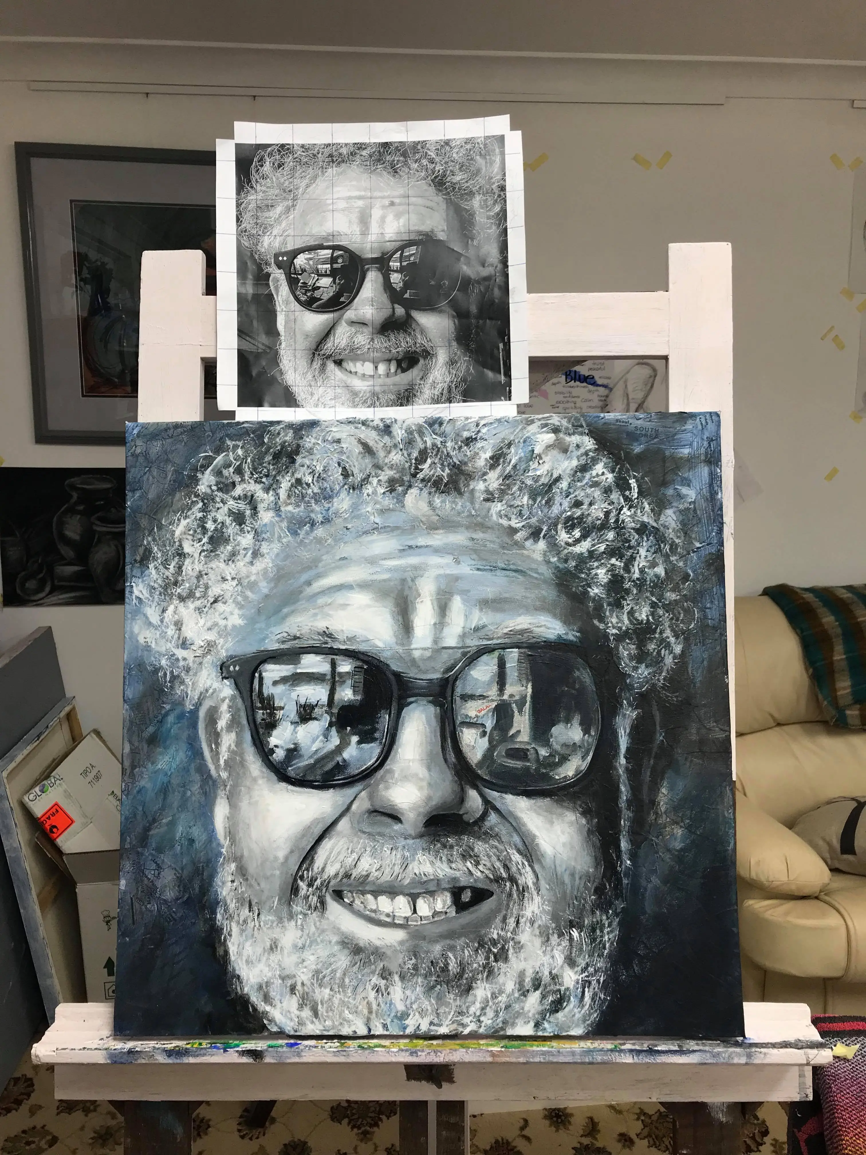 Al on Easel No 2