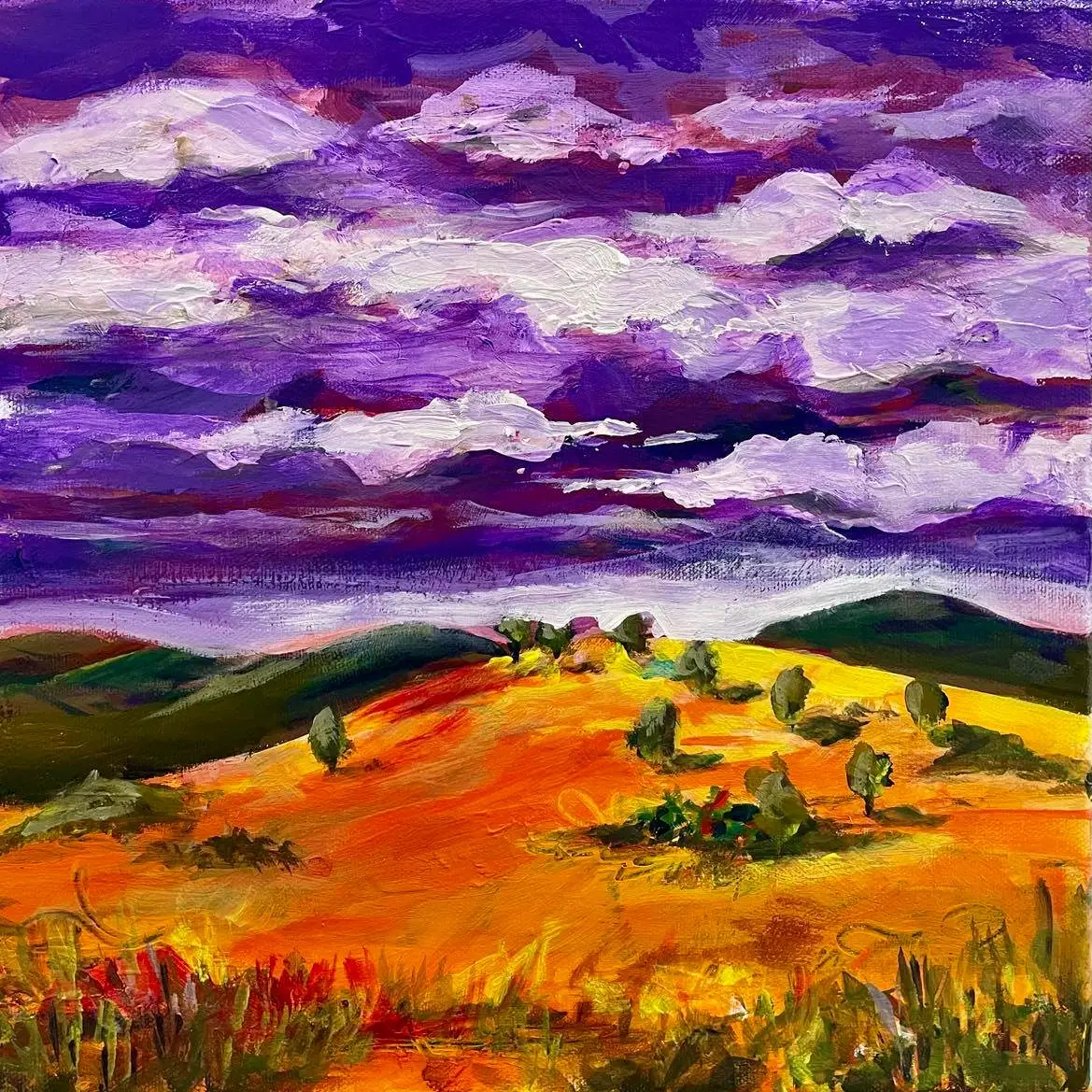 Sunset-over-Tasmanian-Hills